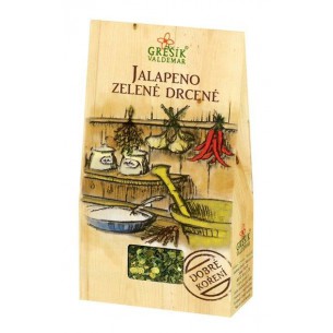 Jalapeno zelené drcené 15g